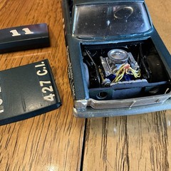 Built Model Car , AMT 1965 Galaxie 500 Vintage Style Stock Car