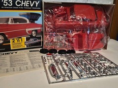 1953 CHEVROLET BEL AIR HDTP 1/24 MONOGRAM #2781 MODEL KIT IN FACTORY-SEALED BOX