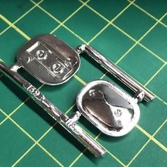 FOB Mopar Plymouth GTX Dodge Hemi 2×4 Chrome Air Cleaner 1:25 LBR Model Parts