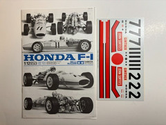 **RARE VINATG*E* TAMIYA BIG #11 1:12 HONDA RA273 F-1 UNASSEMBLED PLASTIC MODEL
