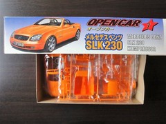 FUJIMI 1/24 Mercedes Benz SLK 230 Opencar Kompressor Steal & Good Condition !