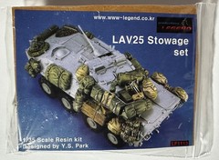Lot: Trumpeter #00349 1/35 Scale USMC LAV-25 Piranha w/Metal Barrel + Legend Set