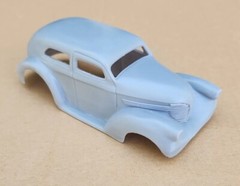 ABS-LIKE RESIN 3D PRINTED 1/25 1938 WILLYS SEDAN GASSER DRAG BODY