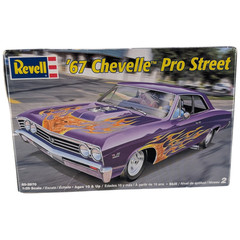 Revell 85-2870 67 Chevelle Pro Street 1:25 Model Kit Open Box Sealed Bags