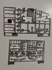 Model Car Parts – AMT 1955 Mercedes Benz 300SL Gullwing Chrome Parts ONLY 1/25