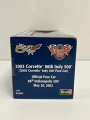 50th Anniversary Corvette Dealer Promo ~ 2003 Indianapolis 500 Pace Car