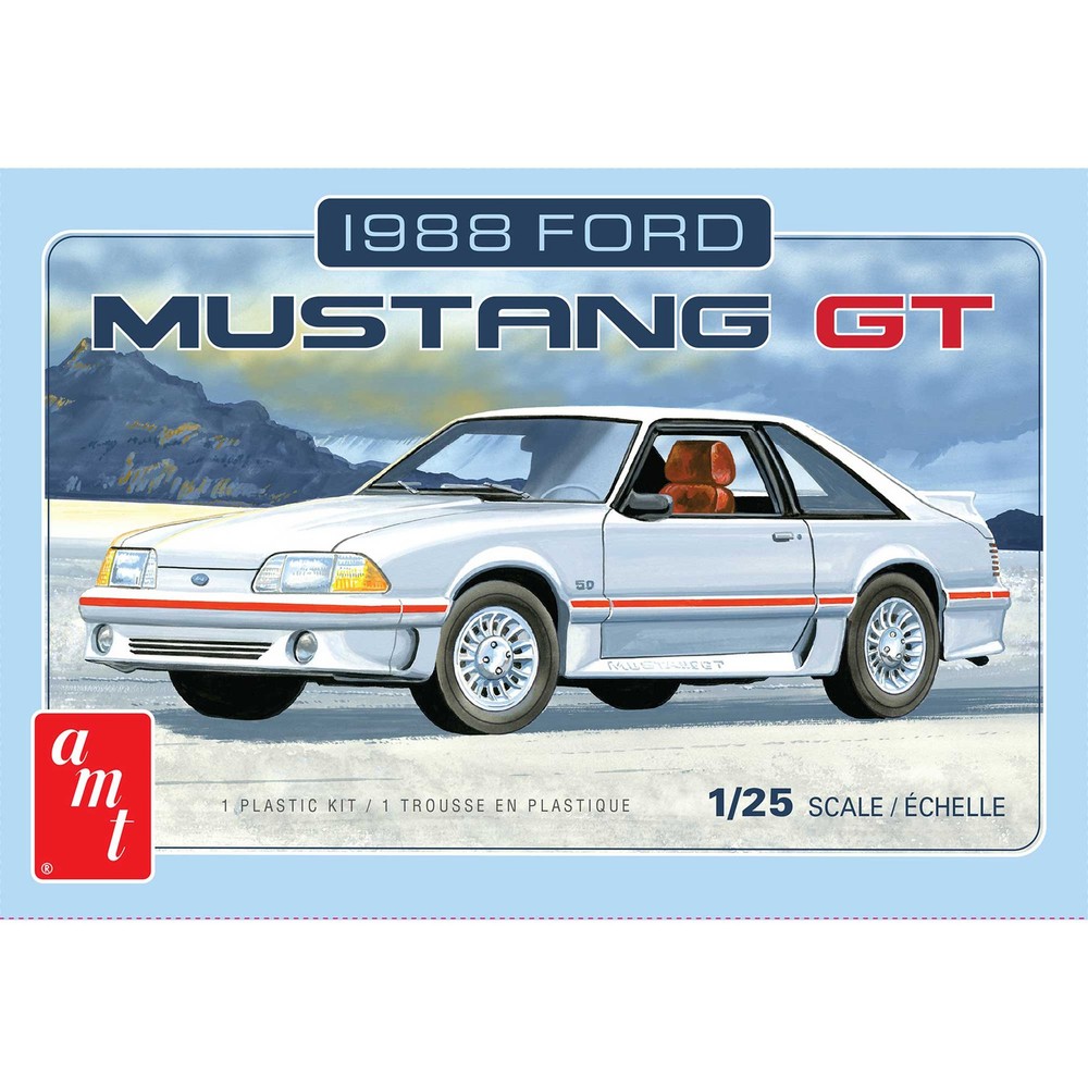 AMT 1/25 1988 Ford Mustang AMT1216M Plastics Car/Truck 1/24 1/25