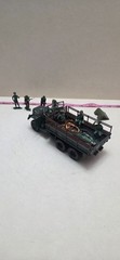 Pro-Built 1/35 US Army M35 2.5-ton Truck Model – Finished & Painted – w/ 7 Figur
