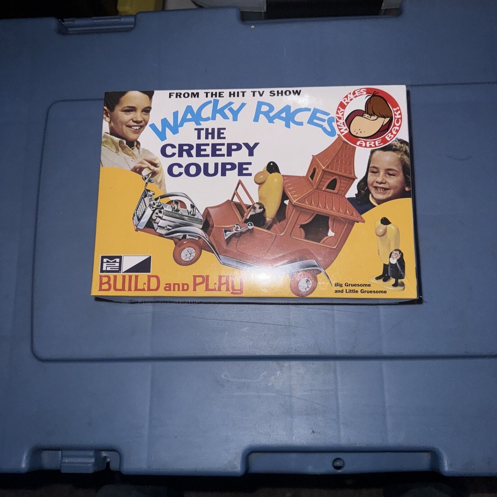 MPC Wacky Races the Creepy Coupe Model Kit Factory Sealed