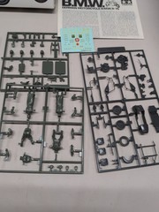 Lot(3) Tamiya German MM16(2) BMW R75 Motorcycle Sidecar & 35020 Hanomag (Read)