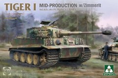 TAKOM 2198 1/35 Sd.Kfz.181 Pz.Kpfw.VI Ausf.E Tiger I Mid-Production w/Zimmerit