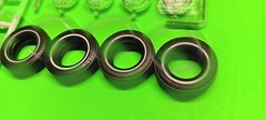 1980 Monte Carlo Class Action MPC 1/25 Hub Cap Rim Wheel Goodyear Whitewall Tire