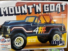 MPC 887 Mount N Goat Jeep Commando Model Car Mountain KIT 1/25 fs
