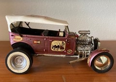 MONOGRAM 1930 FORD MODEL A PHAETON VINTAGE 1960s BUILT KIT BLOWN HEMI HOTROD