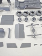 ABS-LIKE RESIN 3D PRINTED 1/25 1967 MERCURY COUGAR FULL KIT