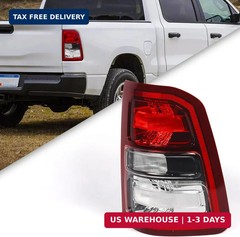 FIONE Halogen Tail Lights Assembly Compatible with Dodge Ram 1500 2019-2023 Big