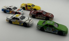 Nascar Lot of 10 Stock Car Miniature Models Built-up
