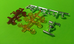 Beacon Flasher Lights 1975 Chevy Van Aquarod Race Team 1/25 AMT Amber Yellow
