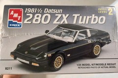 AMT Ertl 1981-1/2 Datsun 280ZX Turbo Model Car Kit 1:25 ~ NEW