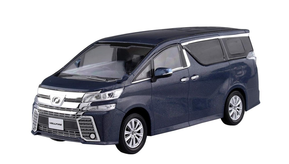 Aoshima Bunka Kyozaisha 1/32 The Snap Kit Series Toyota Vellfire Grayish Blue Mi