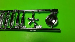 AMT 70 1970 Chevy Impala 1/25 Stock 454 Big Block V8 Engine Heavy Chrome Headers