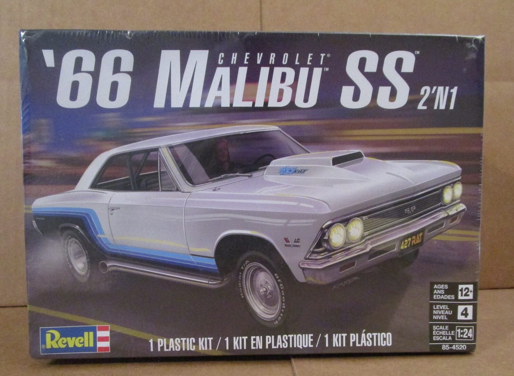RMX/4520 1966 CHEVROLET MALIBU SS 2 IN 1 KIT FREE SHIP