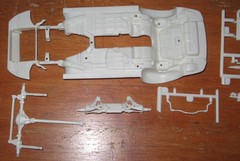 Revell 1998 Pontiac Firebird Ram Air NOS Chassis & Engine Parts Lot 1/25 98
