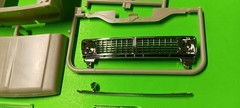 1970 Ford F150 F250 F350 Ramp Truck Moebius 1/25 Cab Hood Glass Grill Interior