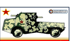 1/35 Russia Jeffery-Poplavko Armored Car/Lorrry 1915