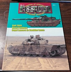 Journal of Armored ASSAULT VOL.14 GULF 2005 BLK PANTHERS ROYAL LANCERS SWABIAN