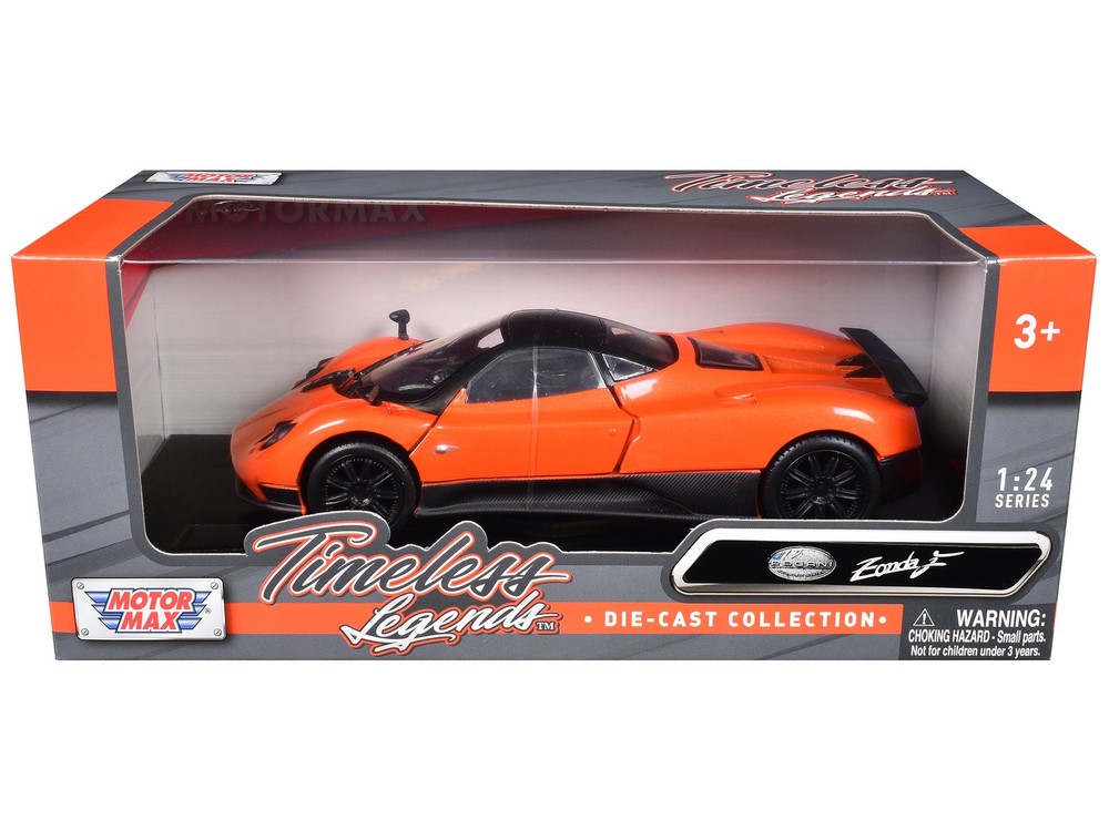Motormax 73369OR 1/24 Pagani Zonda F Orange Diecast Car Model