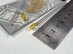 1/35 Sd.Kfz.181 Tiger I Initial Tank Metal Gun Barrel+Shell for Ryefield RM-5050