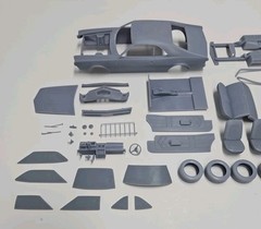 ABS-LIKE RESIN 3D PRINTED 1/16 1968 AMC JAVELIN FULL KIT