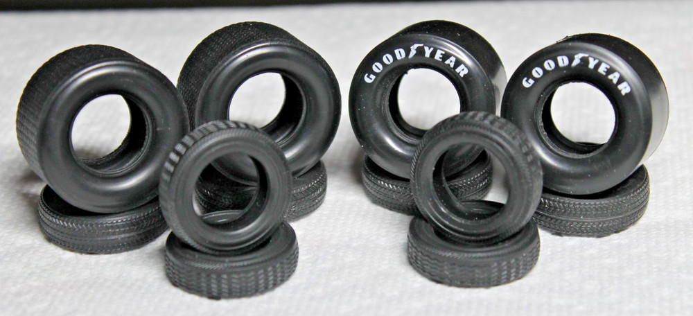 8 SUPER WIDE SPECIAL DRAG SLICKS (2 PAD PRINT G-YEAR (2) SUPER STREET & 4 FRONT