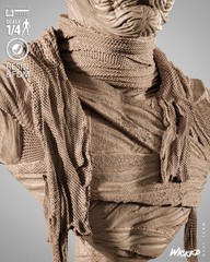 The Mummy Bust model kit unassembled unpainted see Description