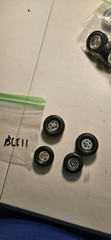 MODEL CAR SLICKS, TIRES AND MAGS BLE11