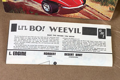 AMT 1:25 Scale Plastic Model Kit LI’L BO! WEEVIL No. T224-225 ~ AS-IS, STARTED
