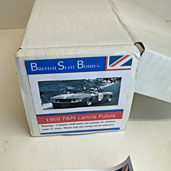 BSB 1/32 SCALE 1969 F&M Lancia Fulvia RESIN SLOT CAR BODY
