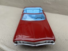 1966 Chevy Impala SS Convertible Dealer Promo Model Car Regal Red Read!