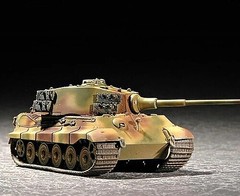 Trumpeter KING TIGER Sdkfz.182 – Plastic Model Military Vehicle Kit – 1/72