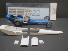 Hawaiian Top Fuel 1/25 Resin Body & Decal from Fremont Racing