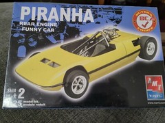 AMT “Piranha” Rear Engine Funnycar Model Kit Factory Sealed