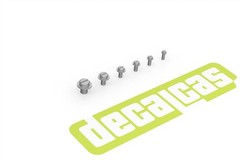 Decalcas Detail-Up Slotted Cheese Head Screw & Washer Various Sizes # DCL-PAR127