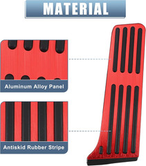 2Pcs Gas Pedal Brake Pedal Pad anti Slip Cover for Lexus Car Pedals Accessories