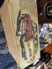 Vintage AMT 1977 Mercury Capri II Cafe Racer kit in 1/25th Scale.