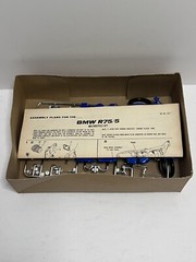 Lindberg Line BMW R75/5 Scale Model Kit Motorcycle No. 1217 1972 – Complete