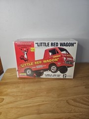 Vintage 1993 Lindberg 1/25 Scale “Little Red Wagon” Model Kit factory sealed