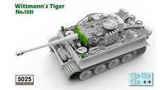 1/35 Tiger I w/ Interior & Clear Parts Rye Field Model #5025 Factory Sealed MISB