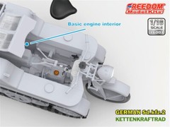 Freedom Model Kits 1/16 GERMAN KETTENKRAFTRAD sd.kfz.2 WW2 16001