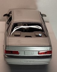 NIB Ertl 1/24 scale 1989 Ford Taurus SHO ( Titanium Met ) promo model #6054